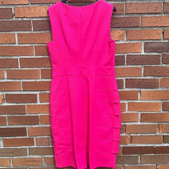 NWT PAULE KA Robe Pink formal mid length sleeveless dress 20E- 114/R120 - Picture 11 of 17